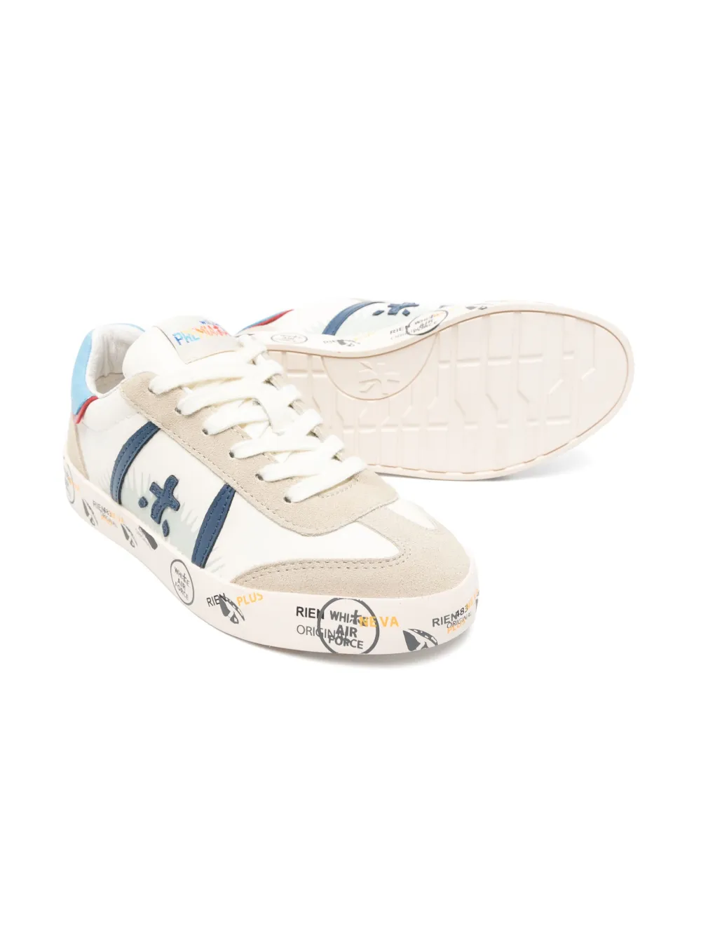 Premiata Kids Andy sneakers - Wit