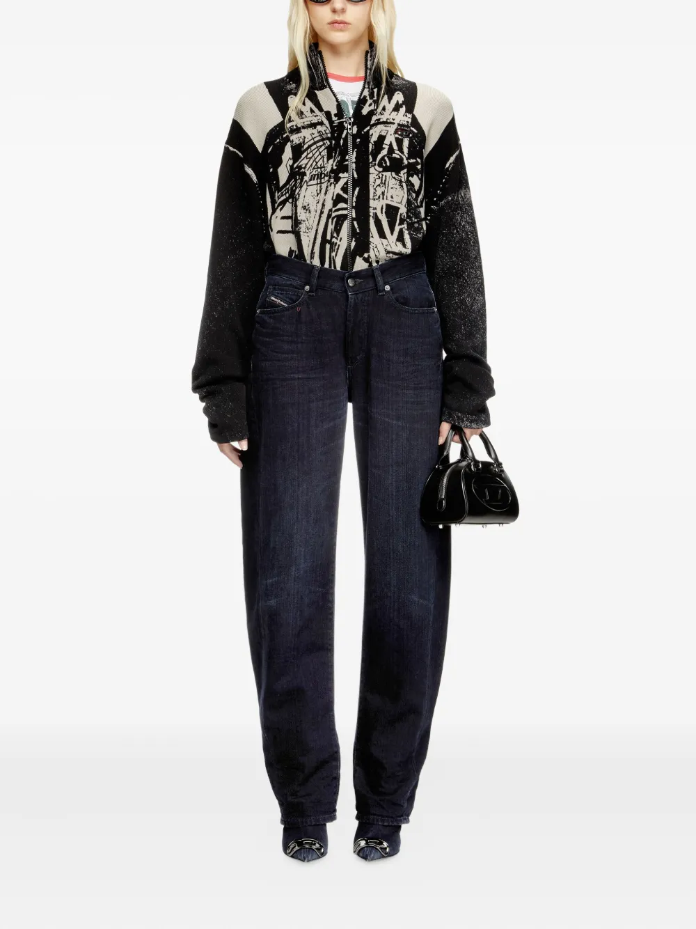 Diesel D-Ellz jeans - Blauw
