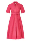 Rosie Assoulin cotton midi dress - Pink