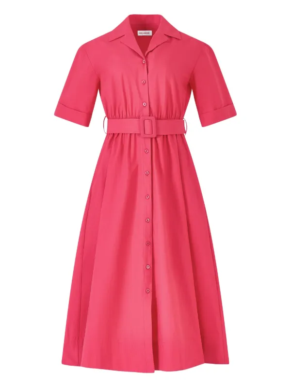 knee length dresses for ladies Women's Rosie A-Line Strappy Trerena Taffeta Midi Dress S/M/L Black/White/Burgundy Mean Blvd M / Black main image 0