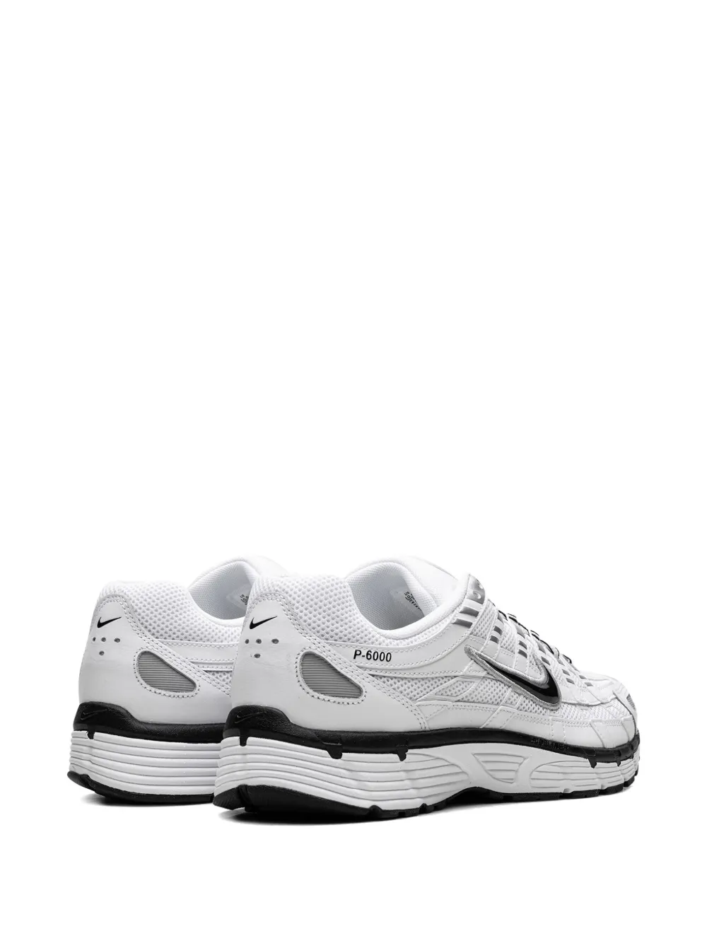Nike P-6000 "White Metallic Silver Black" sneakers