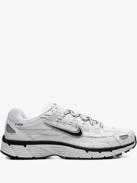 Nike кроссовки P-6000 White Metallic Silver Black