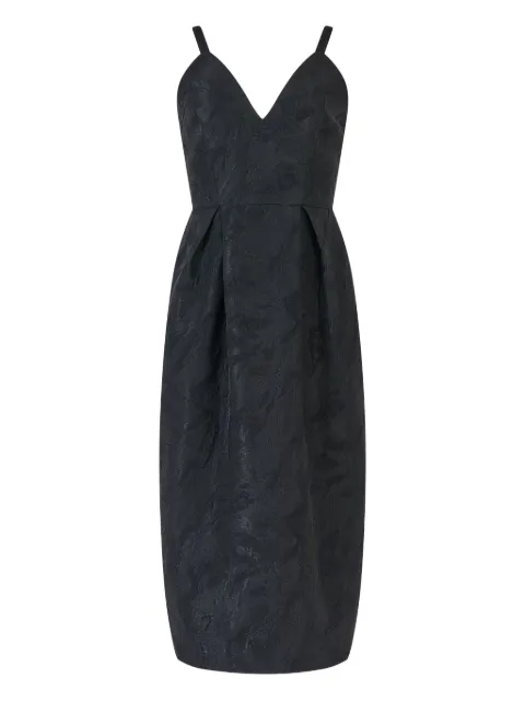 Rosie Assoulin textured-jacquard tulip midi dress