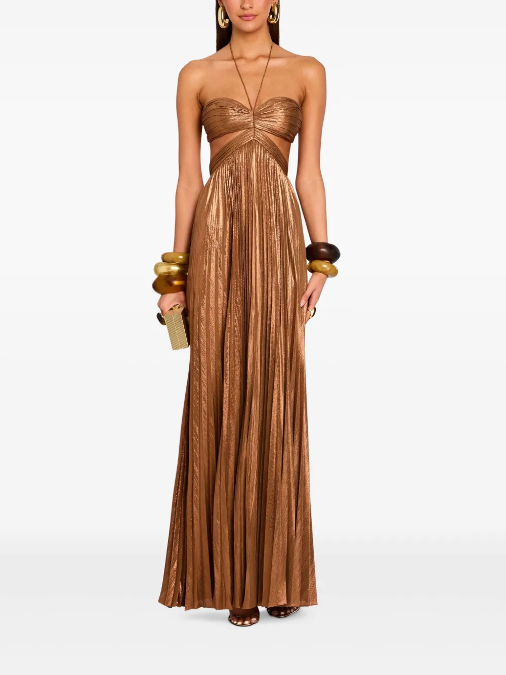 Retrofete Keira dress - Bruin