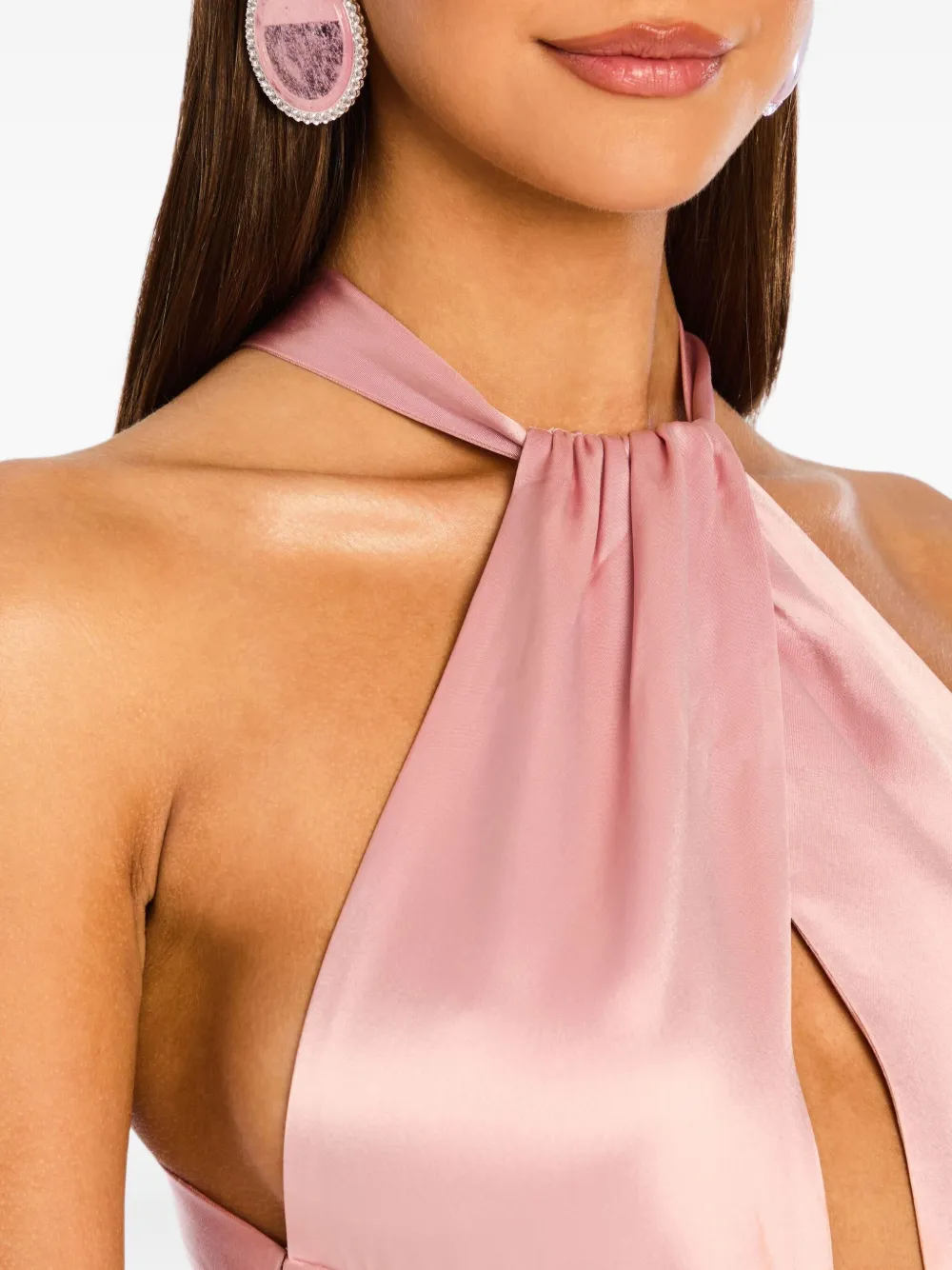 Retrofete Magnolia jurk Roze