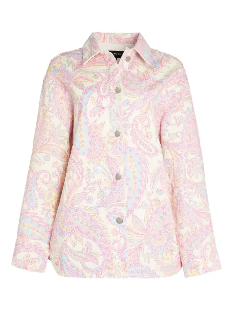 Retrofete camisa de mezclilla Aurelie