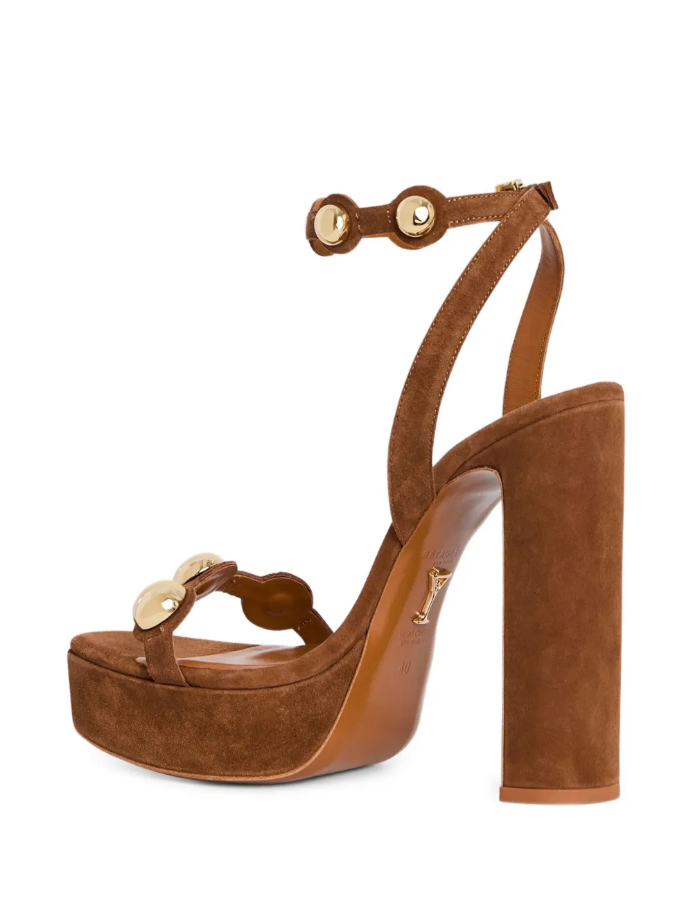 Retrofete 130mm Lirica sandals Brown