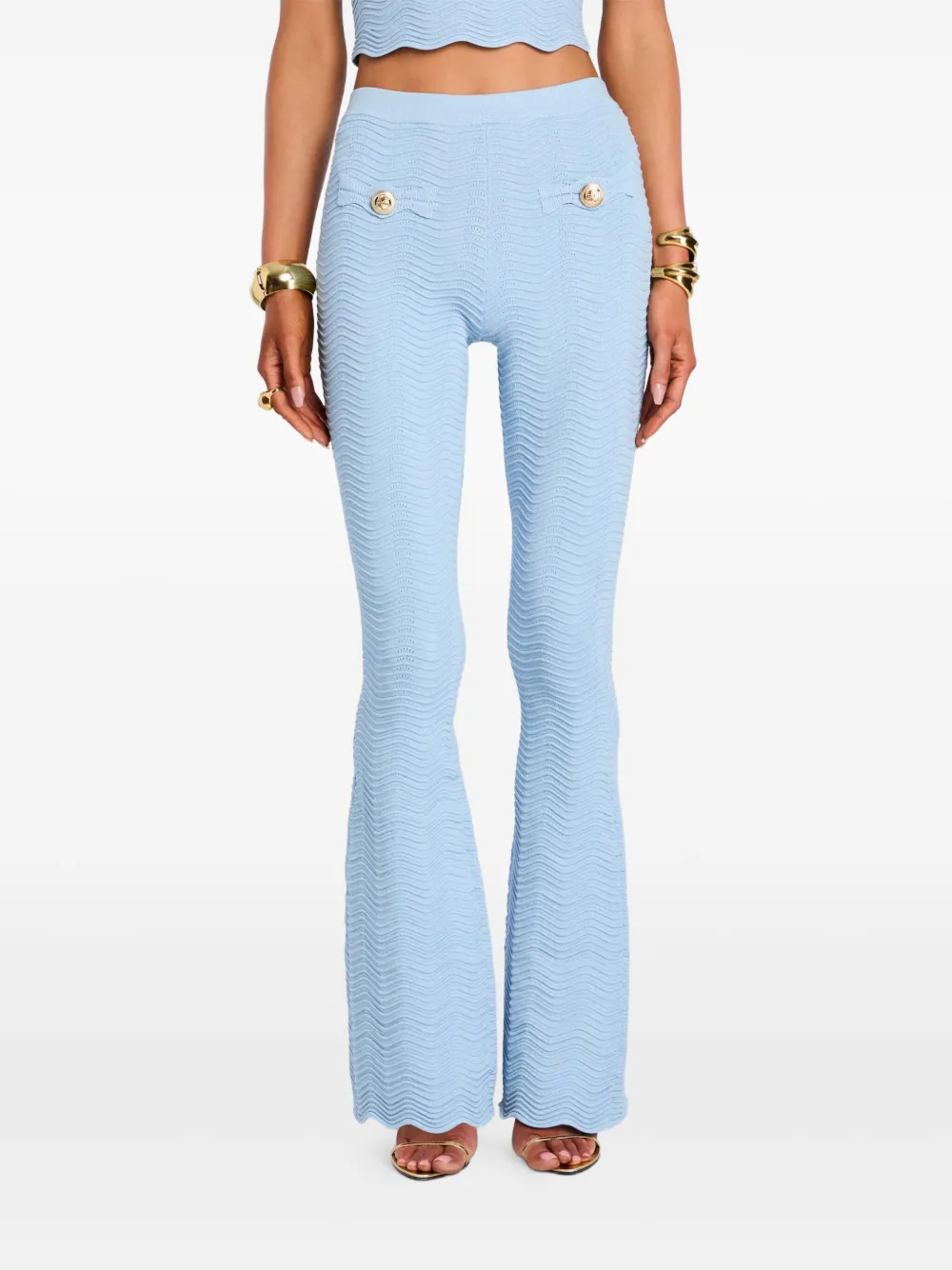 Retrofete Joliet broek Blauw