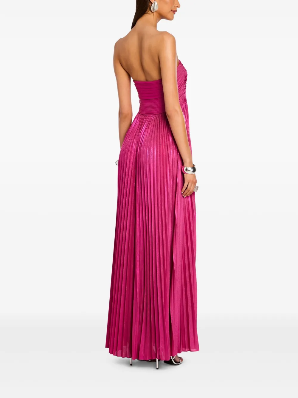 Retrofete Elora jurk HOT PINK