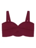 RTA Nyra cropped top - Red