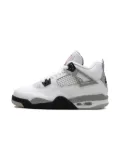 Jordan Kids Air Jordan 4 Retro ""White Cement"" sneakers