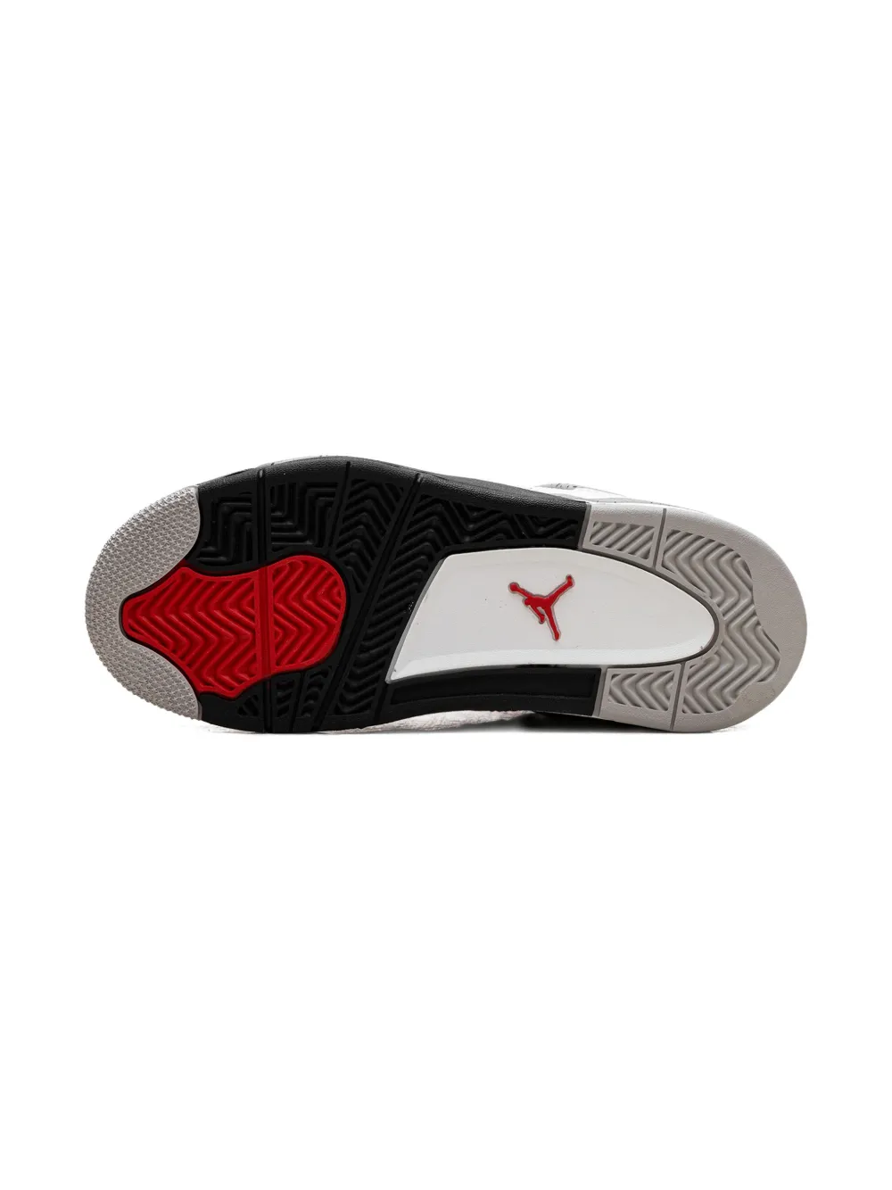 Jordan Kids Air Jordan 4 Retro "White Cement" speckled sneakers