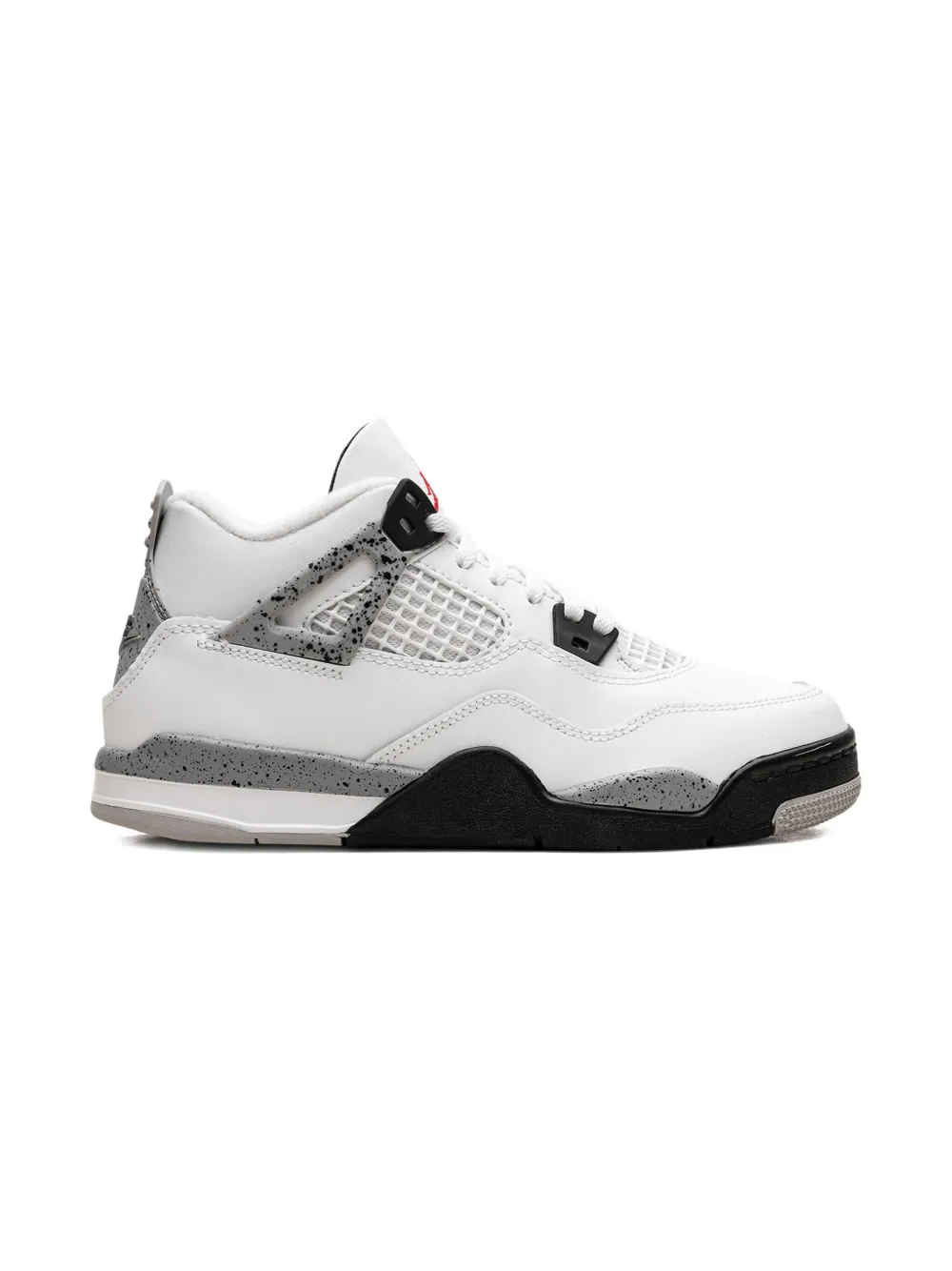 Jordan Kids Air Jordan 4 Retro "White Cement" speckled sneakers