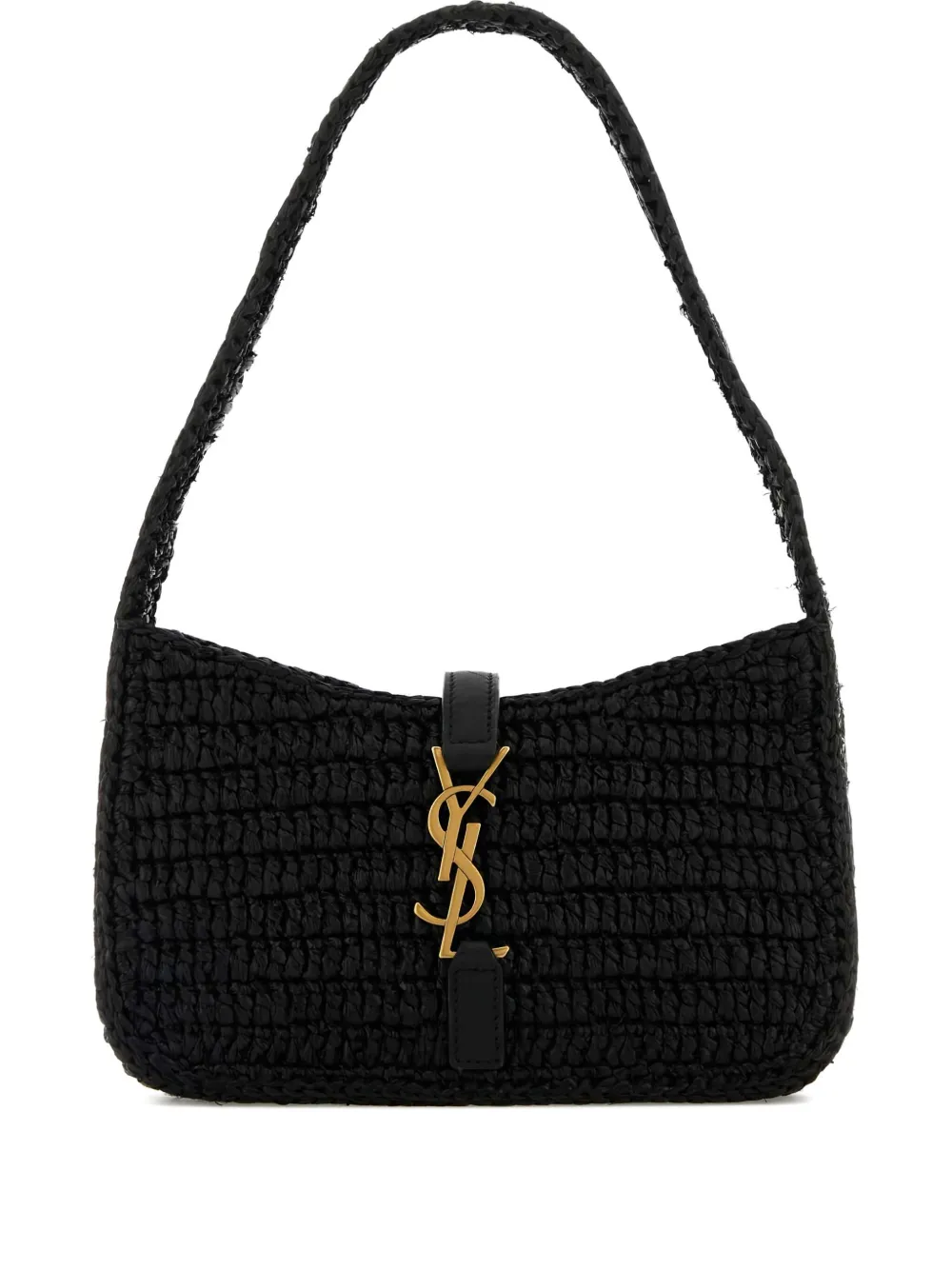 Saint Laurent Le 5 à 7 mini-schoudertas Zwart