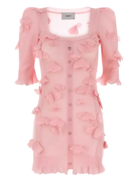 Coperni vestido corto tejido