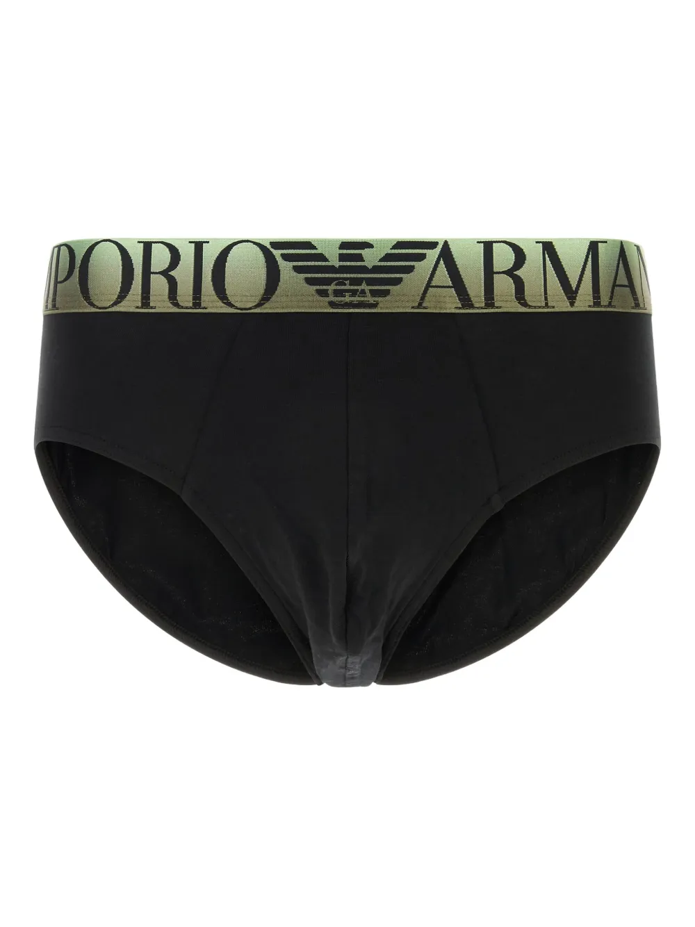 Emporio Armani stretch cotton briefs - Nero