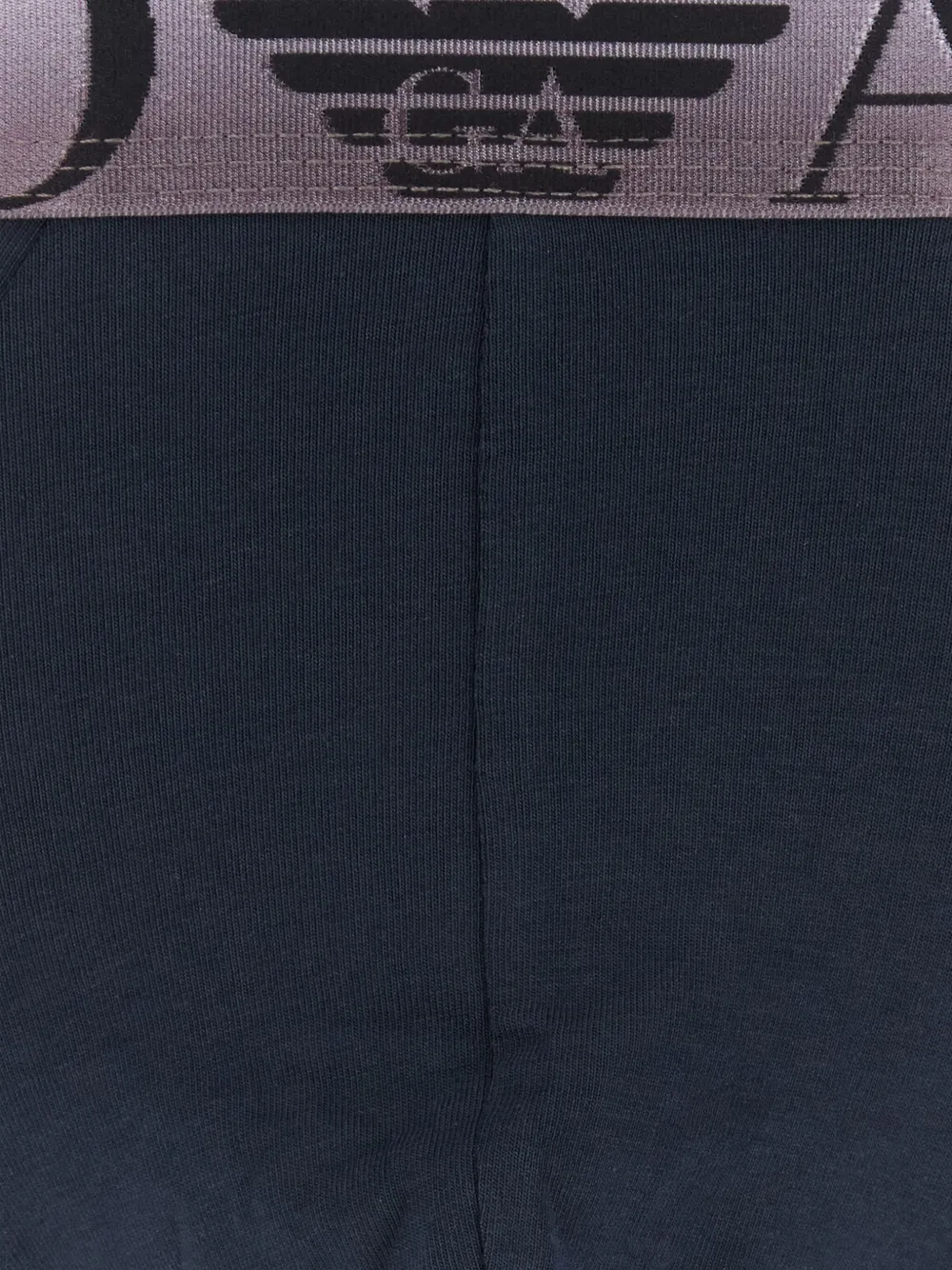 Emporio Armani Slip met logoprint Blauw