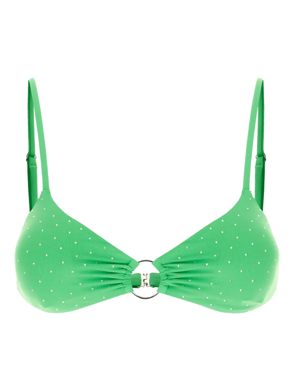 Sundek Bikinitop verfraaid met stras Groen