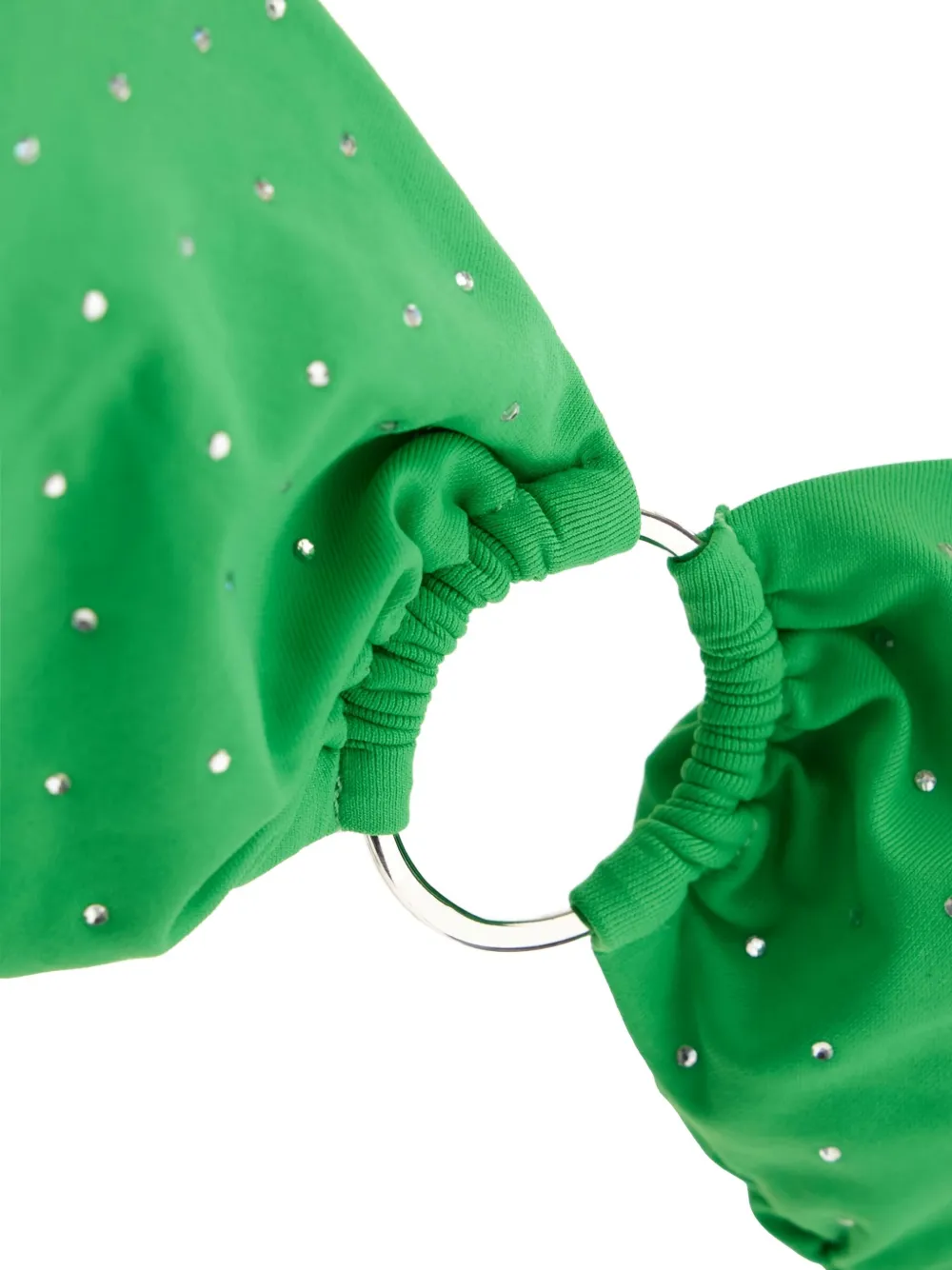 Sundek Bikinitop verfraaid met stras Groen