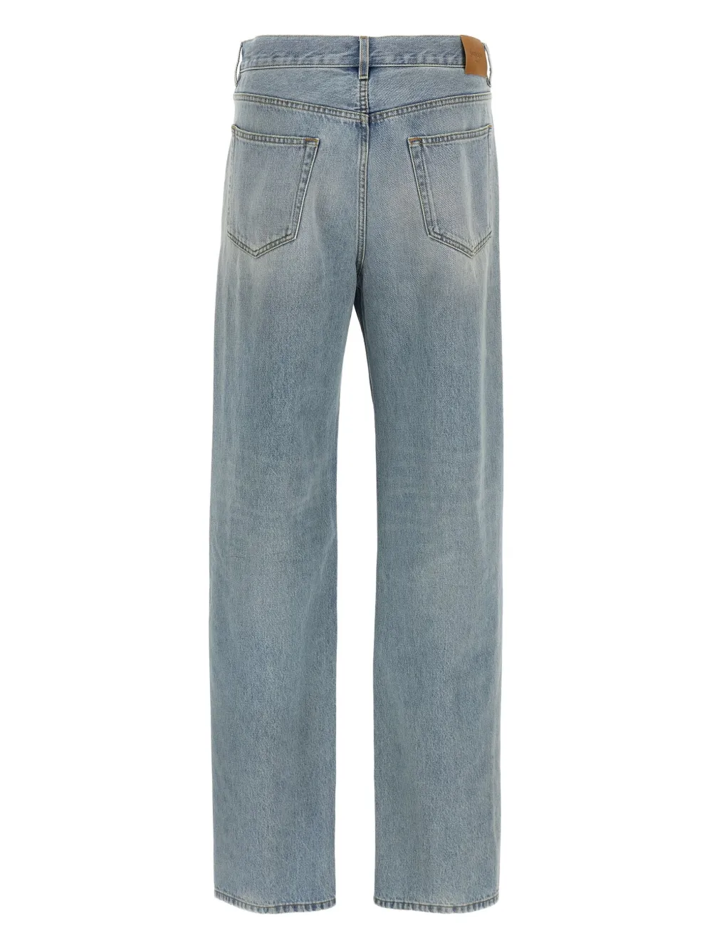 Saint Laurent Jeans met stonewashed-effect - Blauw
