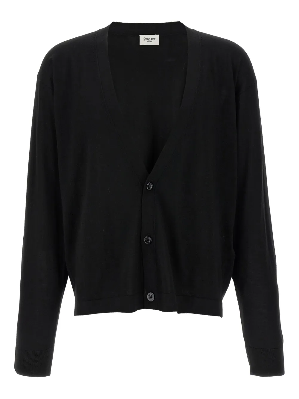 Saint Laurent wool cardigan | Black | Image 1