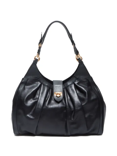 Ferragamo Pre-Owned 2010s Gancini shoulder bag