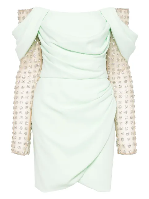 Costarellos vestido midi Nandi