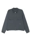 Low Brand zip-up bomber jacket - Grey