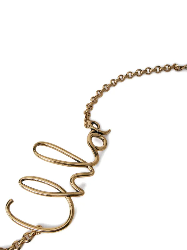 Chloé Iconic Chain Belt | Gold | FARFETCH display picture 3
