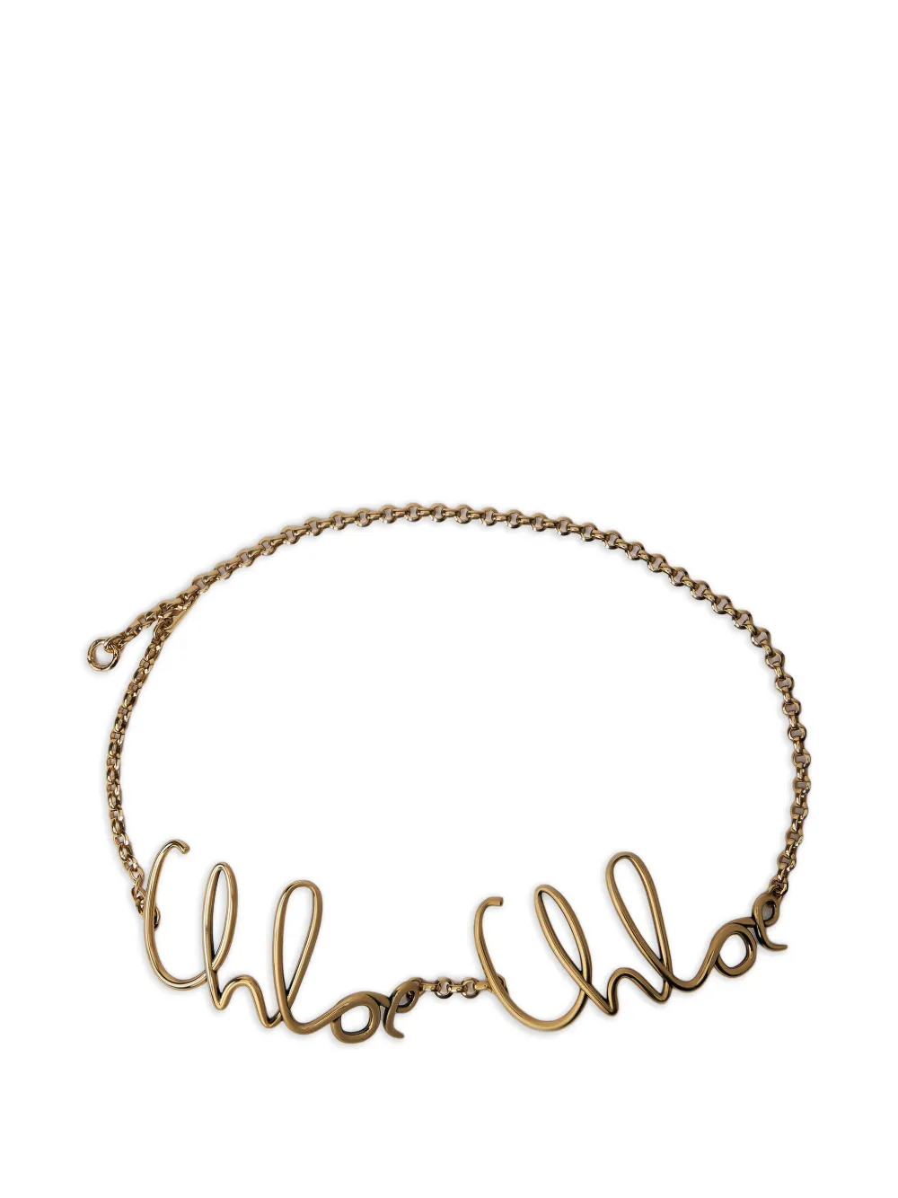 Chloé Iconic chain belt Goud