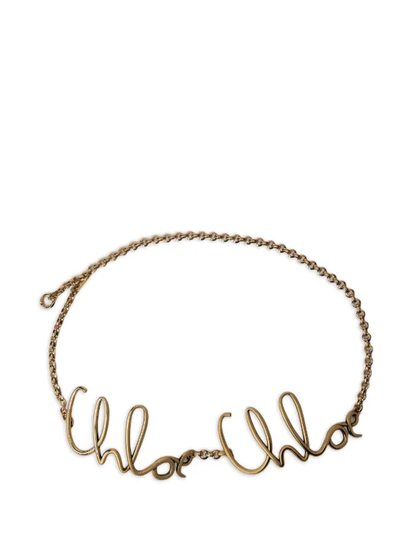 Iconic Chain Belt Chloé The Chloe Iconic Chain Belt - Belts - Free Shipping  main image 4