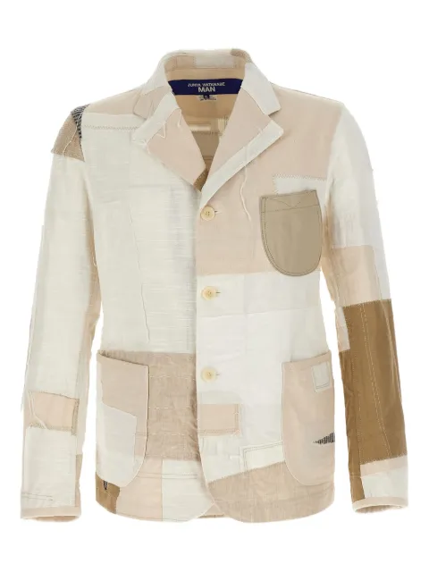 Junya Watanabe MAN blazer con diseño patchwork