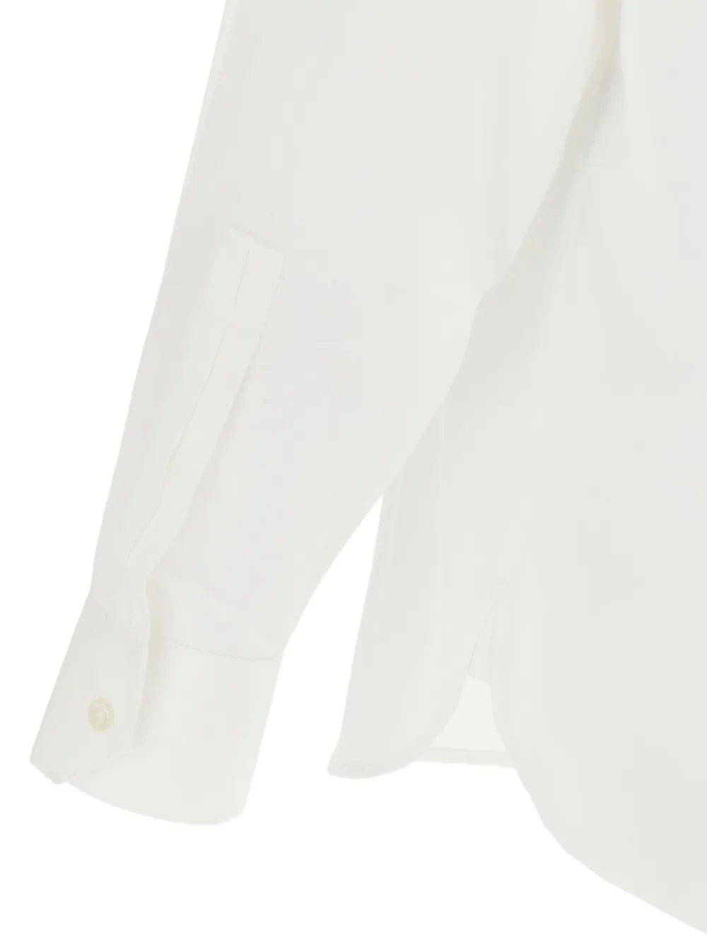 Saint Laurent Katoenen overhemd Wit