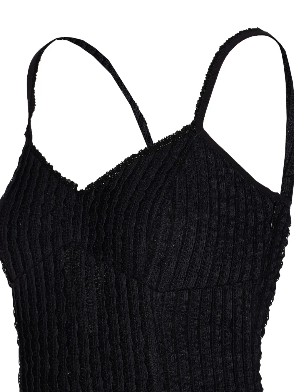 Charo Ruiz Ibiza Devi maxi-jurk Zwart