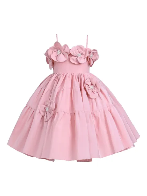 Mimi Tutu flower-detailing dress