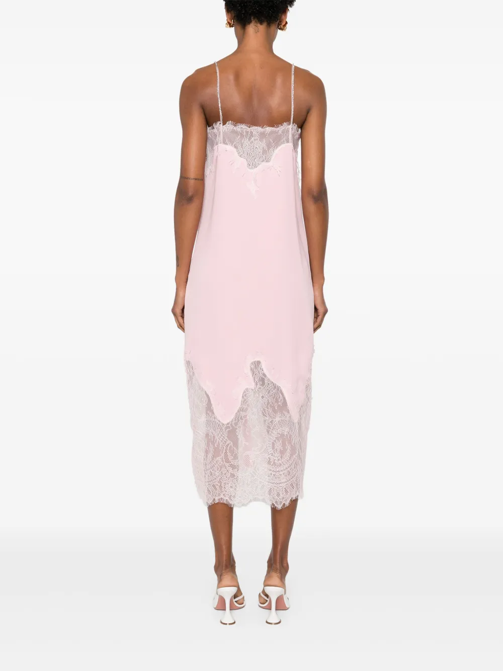 Costarellos Britt midi-jurk Roze