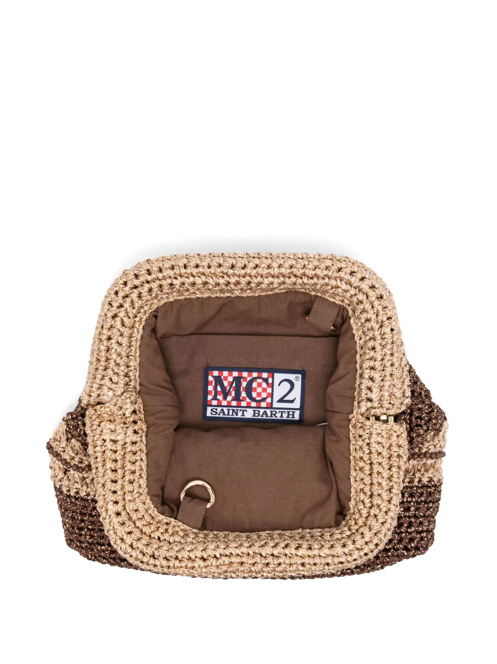 Mc2 Saint Barth Crochet-knit Shoulder Bag