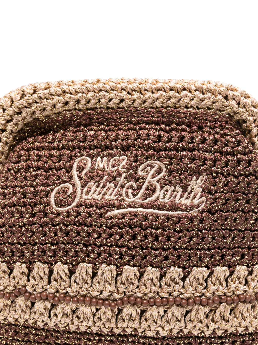 Mc2 Saint Barth Crochet-knit Shoulder Bag