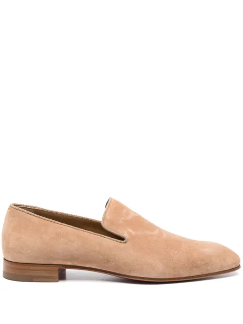 Christian Louboutin suede loafers