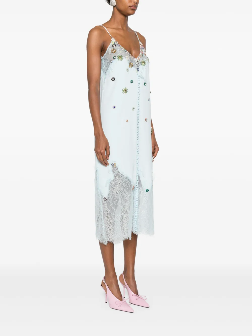 COSTARELLOS BRITT MIDI DRESS