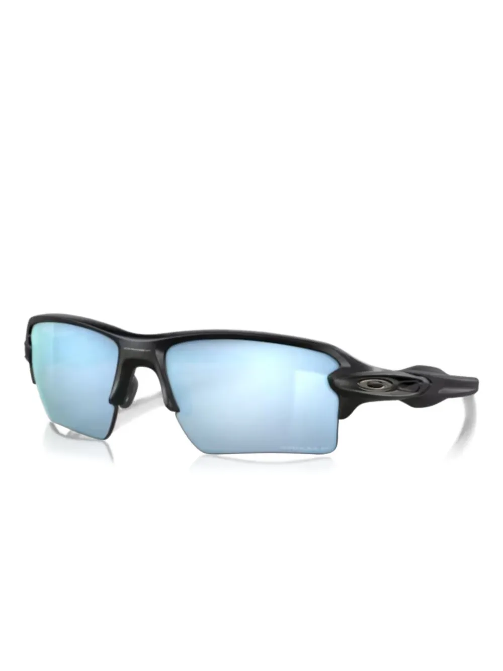 Oakley logo-print sunglasses Zwart