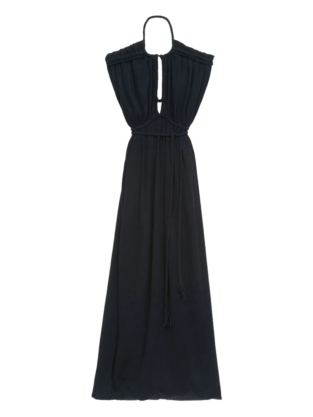 ISABEL MARANT Joya maxi-jurk Zwart