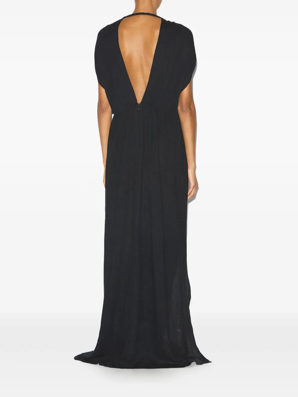 ISABEL MARANT Joya maxi-jurk Zwart