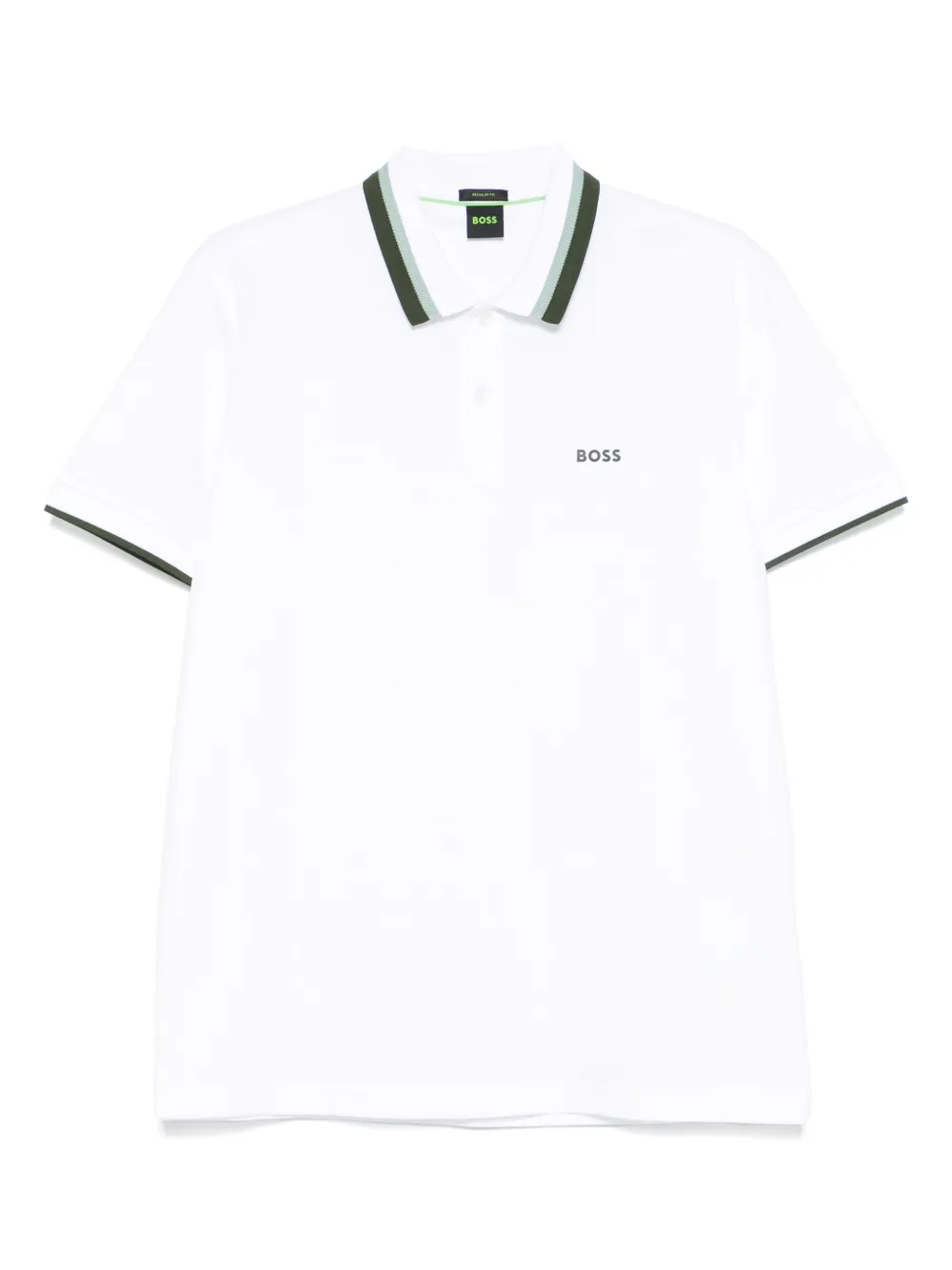 BOSS cotton polo shirt | White | Image 1