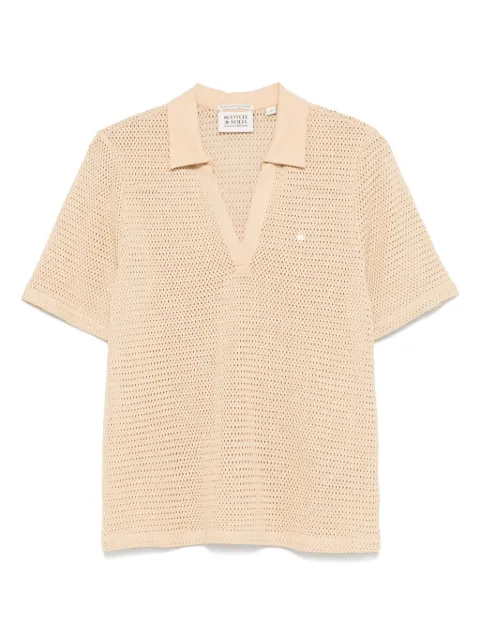 Scotch & Soda open-knit T-shirt