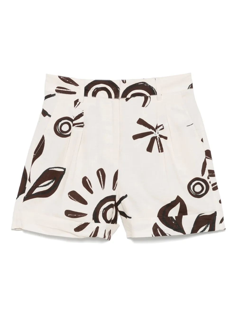 Scotch & Soda Shorts a fiori - Toni neutri