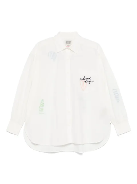 Scotch & Soda camisa con motivo bordado
