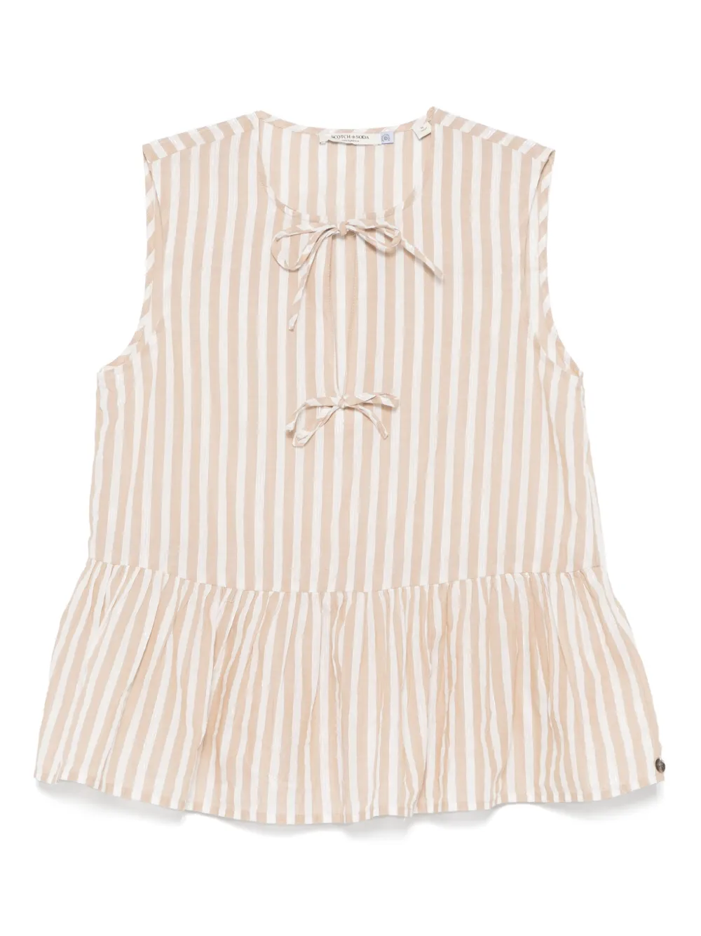 Scotch & Soda Blusa a righe - Toni neutri