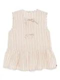 Scotch & Soda striped blouse - Neutrals