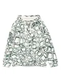 Scotch & Soda printed hoodie - Neutrals